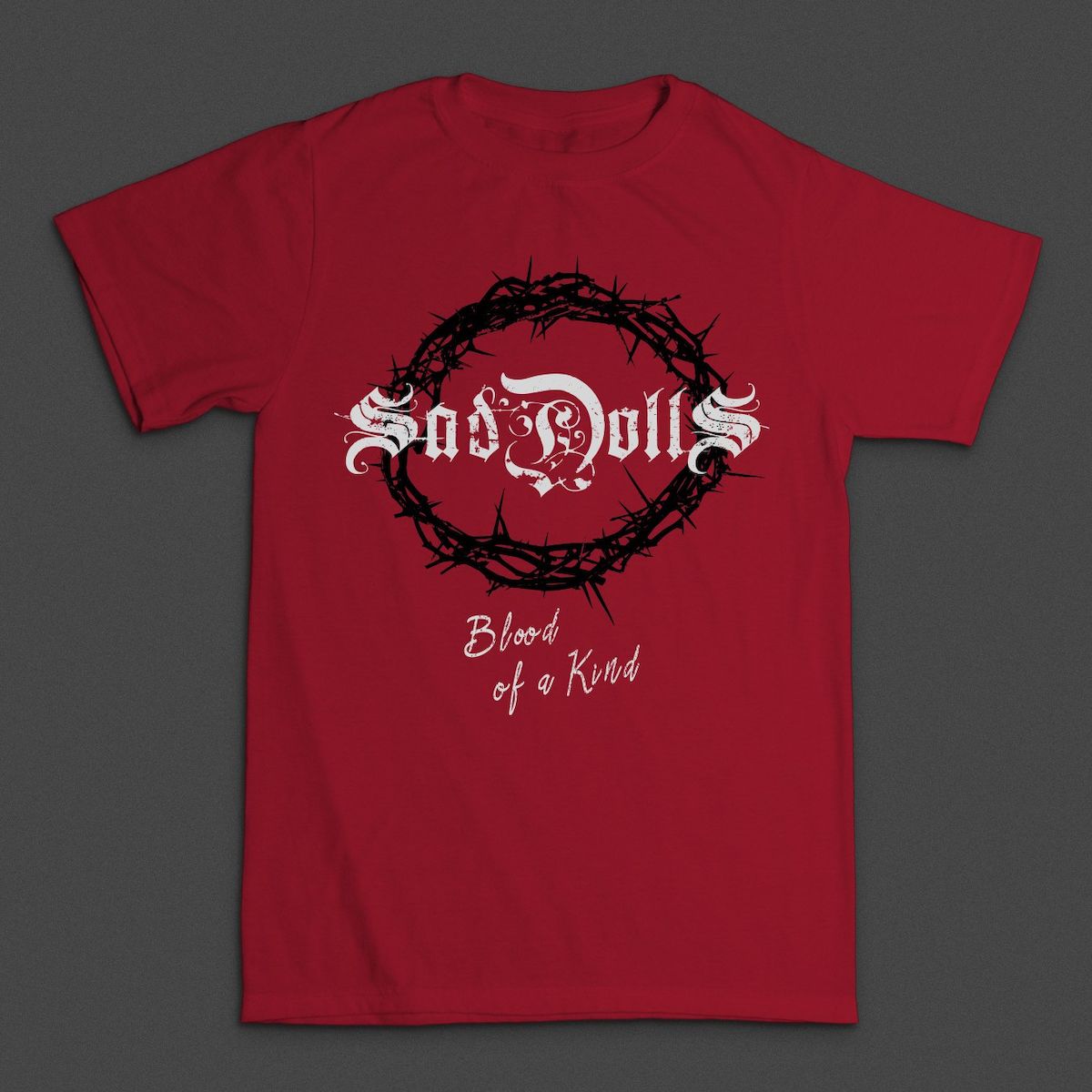 Blood of a Kind Bordeaux T-shirt | SadDoLLs