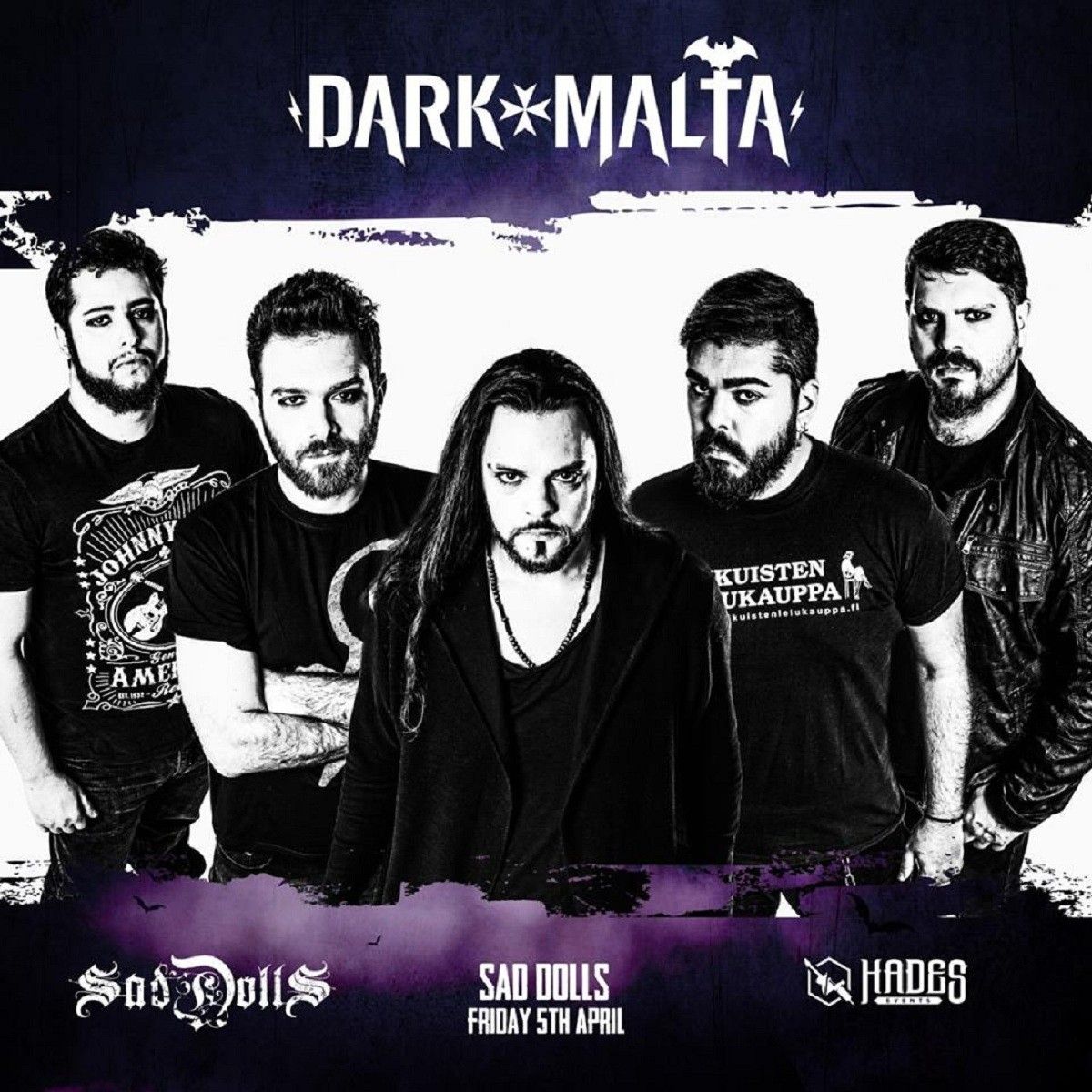 New Show Confirmed! SadDoLLs Live at Dark Malta Festival on Friday 5th of April 2019
